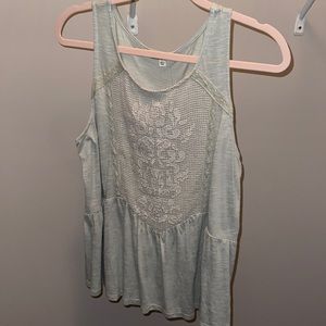 Light green tank from belk! Originally $36